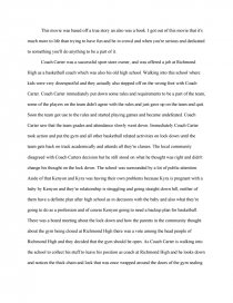 Coach Carter Case Essay Coach Carter Case Essay