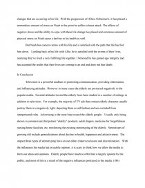 social psychological theories in late adulthood analysis of the the notebook essay