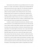 Enviromental Literacy Essay