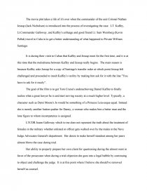 a few good men essay