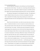 Service Learning Reflection Paper