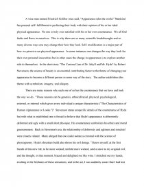 appearance essay