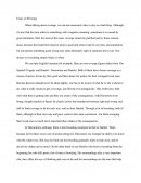 Essay on Revenge