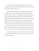 Entrepreneurship Essay