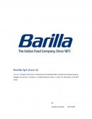 Barilla Spa Case Study
