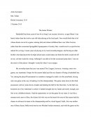 Game Winner Essay