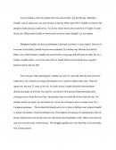 Essay on Mahatma Gandhi