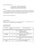 Chem 232 Liquid Liquid Extraction of P-Bromoanaline