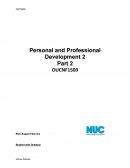 Personal and Proffessional Development