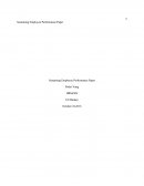 Sustaining Employee Performance Paper