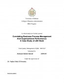 Correlating Business Process Management and Organizational Performance: A Case Study of J&k Bank