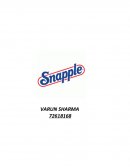 Snapple Case Study