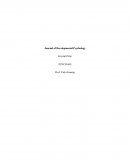 Journal of Developmental Psychology