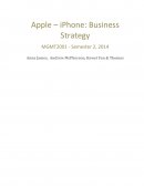 Apple Iphone - Business Strategy