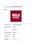 Case Study of Muji