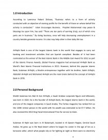 Sulaiman Al Rajhi Rags To Riches Story Essay