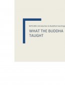 The Teaching of Buddhism