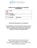 Studying Management - Bureaucracy