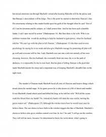 Fate And Karma Inside Macbeth Essay