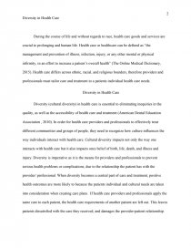 cultural diversity essay