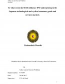 To What Extent Do Seos Influence Ipo Under-Pricing in the Japanese Technological and Cyclical Consumer Goods and Services Markets