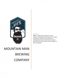 mountain man beer case study