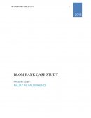 Blom Bank Case Study