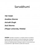 Sarvabhumi - Complete Solution to Problems Faced by Small-Scale Industries in India