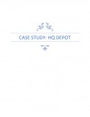 Case Study - Hq Depot