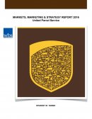 Ups Markets, Marketing & Strategy Report 2016